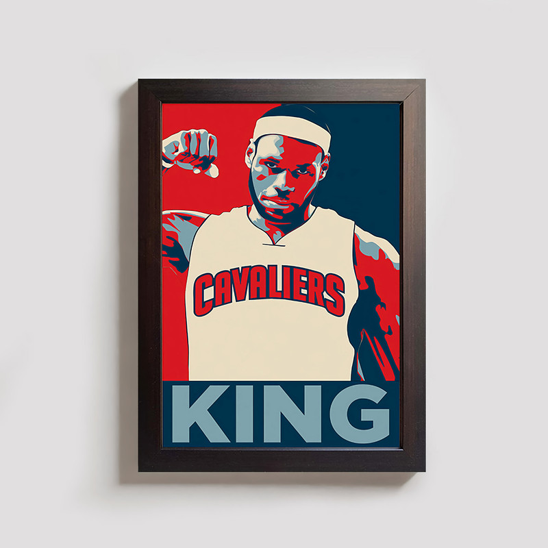 تابلو مدل بسکتبال لبرون جیمز lebron james NBA BR075 تابلو مدل بسکتبال لبرون جیمز lebron james NBA BR075