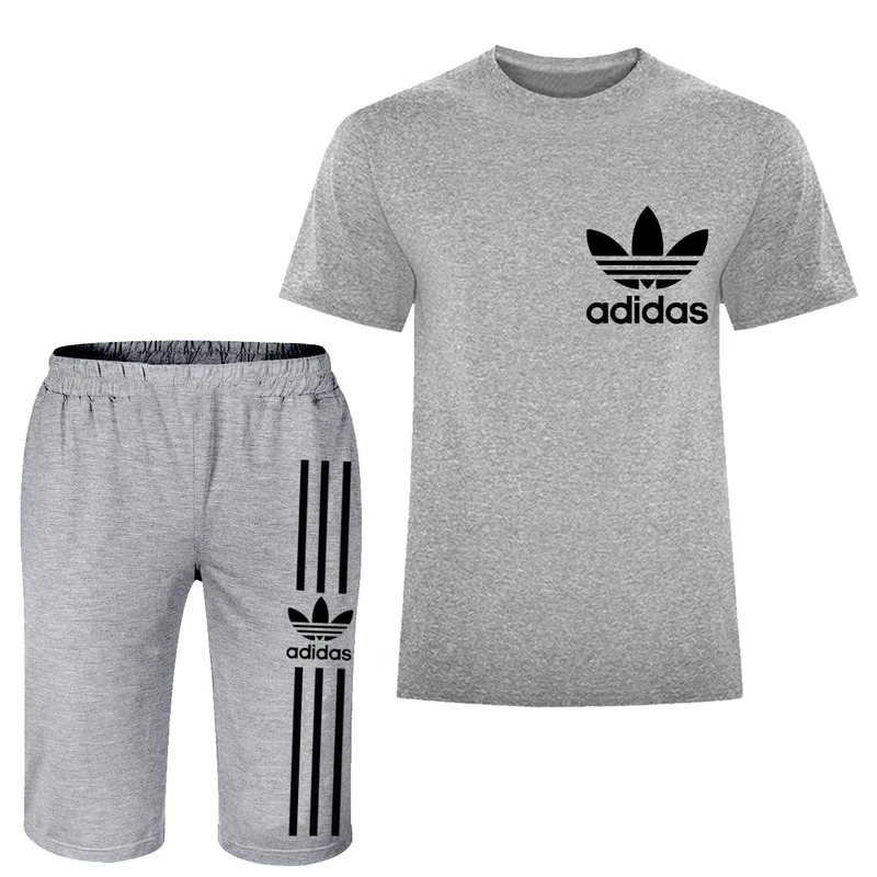 ست تی شرت و شلوارک مردانه مدل A16