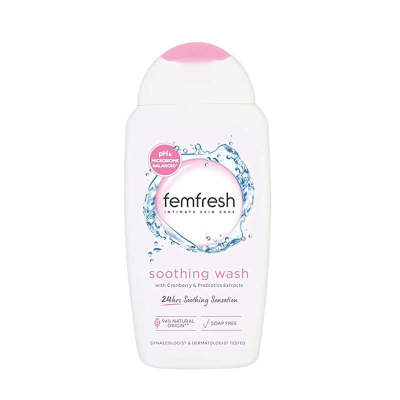 ژل بهداشتی بانوان فم فرش مدل soothing حجم 250 میلی لیتر ژل بهداشتی بانوان فم فرش مدل soothing حجم 250 میلی لیتر