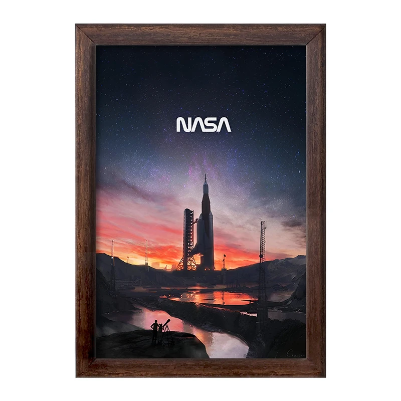 تابلو خندالو طرح ناسا (Nasa) کد F4590