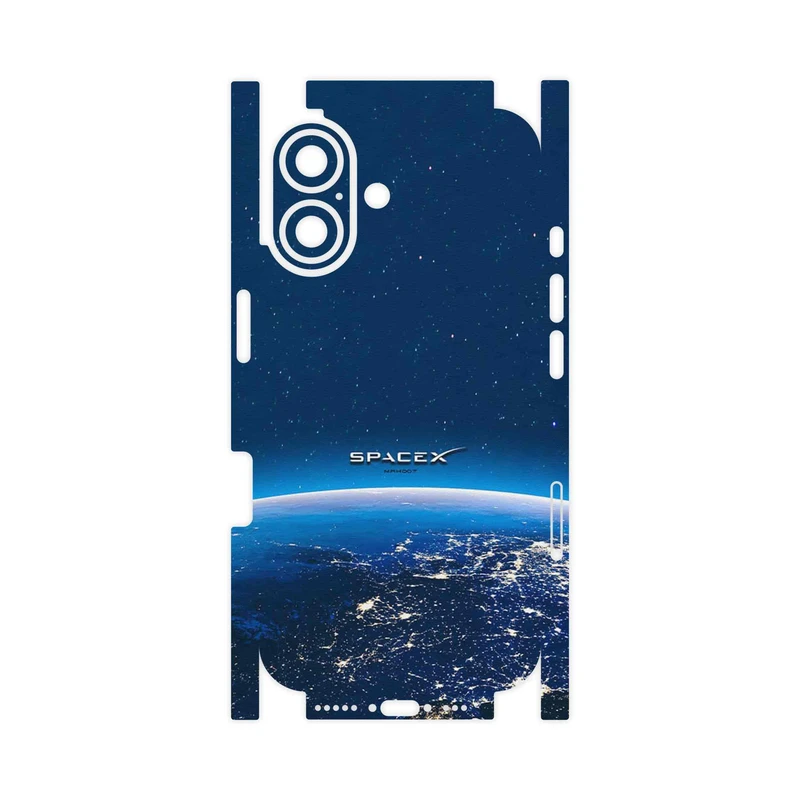 برچسب پوششی ماهوت مدل Space X-FullSkin مناسب برای گوشی موبایل اپل iPhone 16