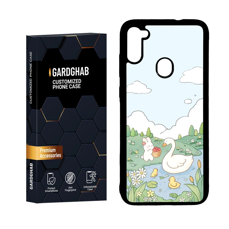 کاور گارد قاب مدل دور ژله ای فانتزی مناسب برای گوشی موبایل سامسونگ Galaxy A11 / M11