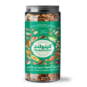 گرانولا سیب و بادام کینوا کینولند - 370 گرم
