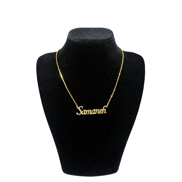 گردنبند زنانه آی جواهر مدل سمانه کد M1002