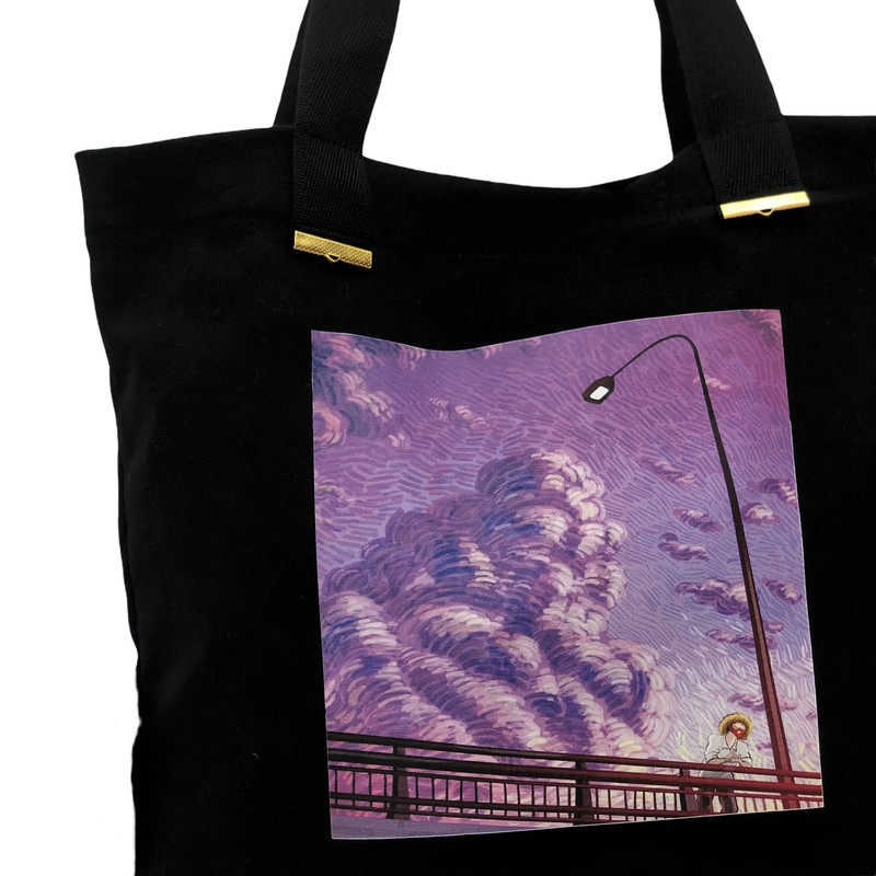 ساک خرید مدل ونگوگ فانتزی کد 001