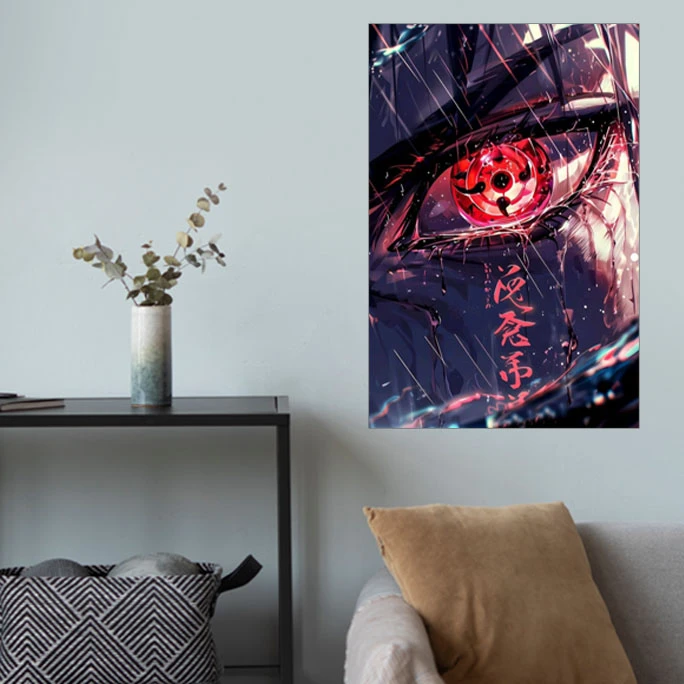 پوستر گوفی مدل والپیپر ایتاچی انیمه ناروتو طرح Itachi Naruto Anime Wallpaper کد RD54