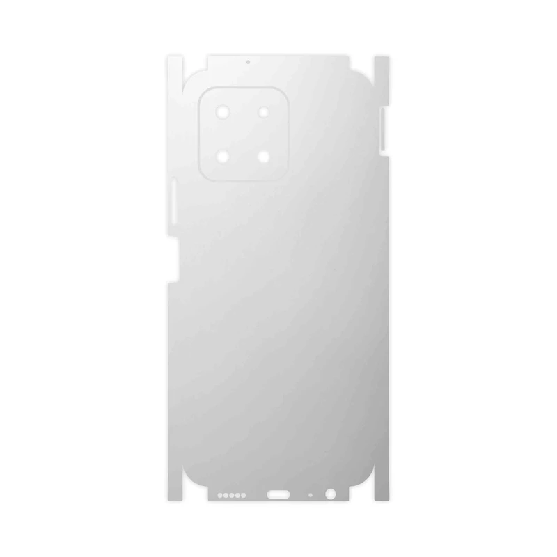 برچسب پوششی ماهوت مدل Matte-White-FullSkin مناسب برای گوشی موبایل آنر X6