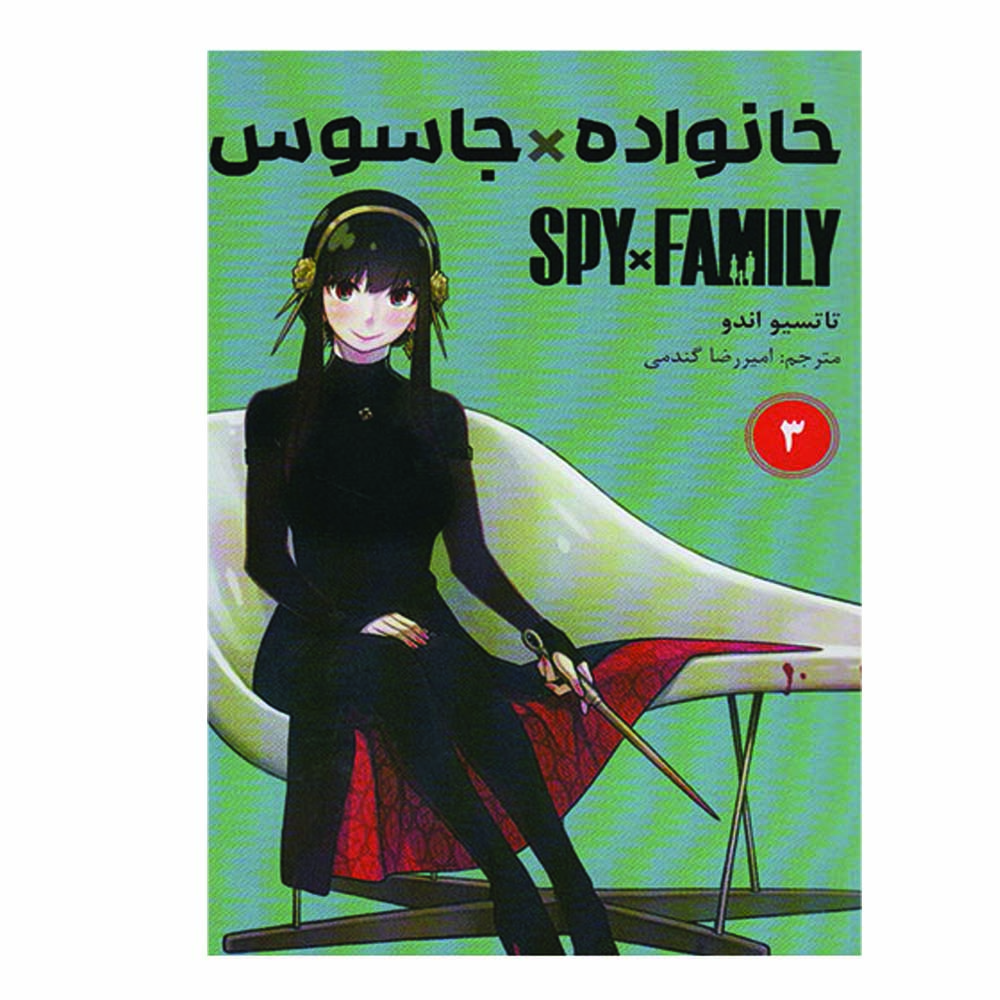 کتاب خانواده جاسوس اثر تاتسیو اندو انتشارات مات جلد 3