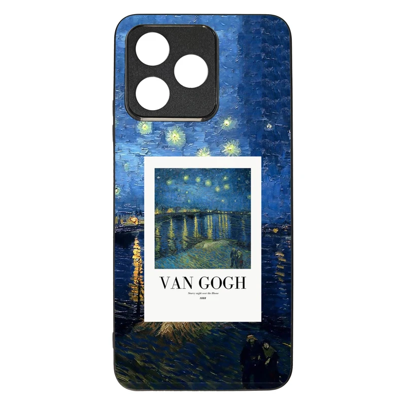 کاور قاب گارد گوشی طرح ونگوگ کد TPU-058 مناسب برای گوشی موبایل ریلمی C53