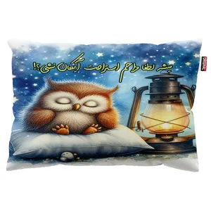بالش پاد آفرین مدل گربه طرح اسم آیکان کد 0128