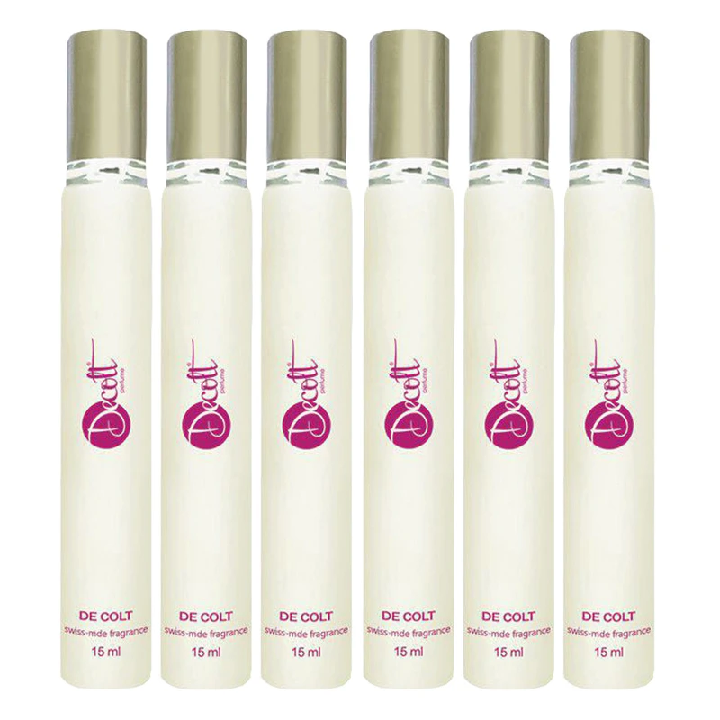 عطر جیبی دکلت مدل 83 حجم 15 میلی لیتر بسته 6 عددی