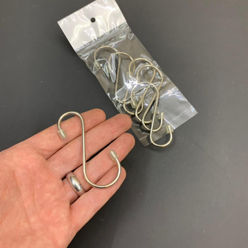 قلاب آویز لیوان مدل STL-SS کد SHR 581 بسته 6 عددی