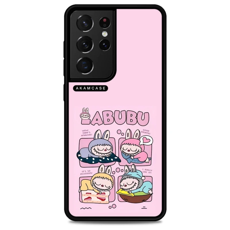 کاور آکام مدل AMC-WSGS21U-LABUBU-2 مناسب برای گوشی موبایل سامسونگ Galaxy S21 Ultra