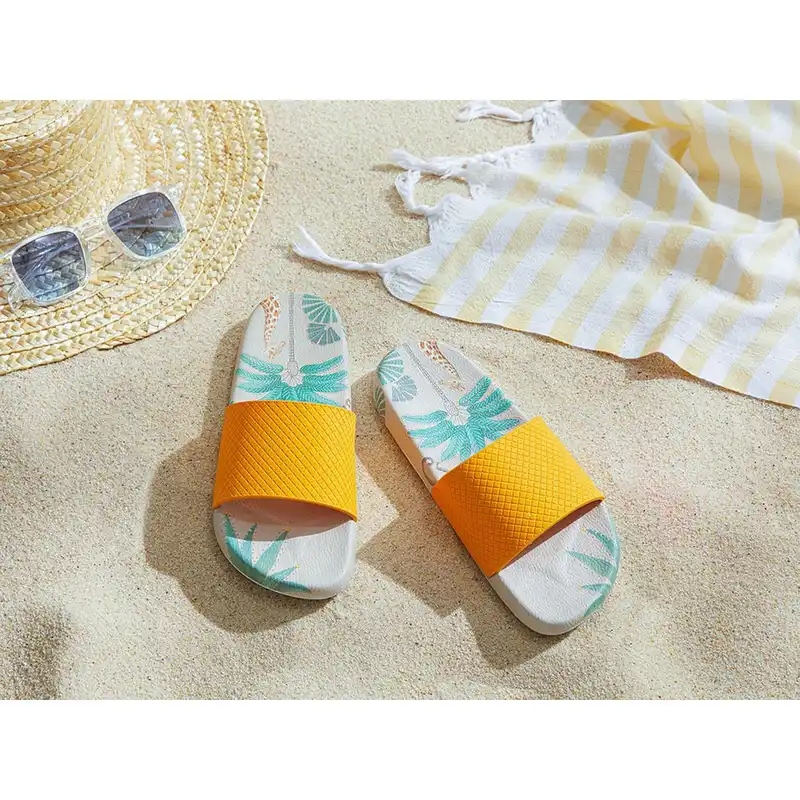 دمپایی زنانه انگلیش هوم مدل Belinda Yllw