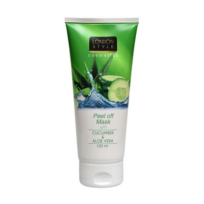 ماسک صورت لندن استایل مدل Cucumber & Aloe vera حجم 150 میلی لیتر