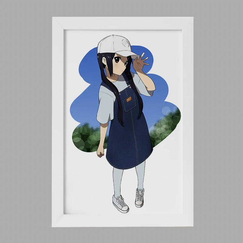 تابلو خندالو مدل آزوسا انیمه كي اون کد 34152