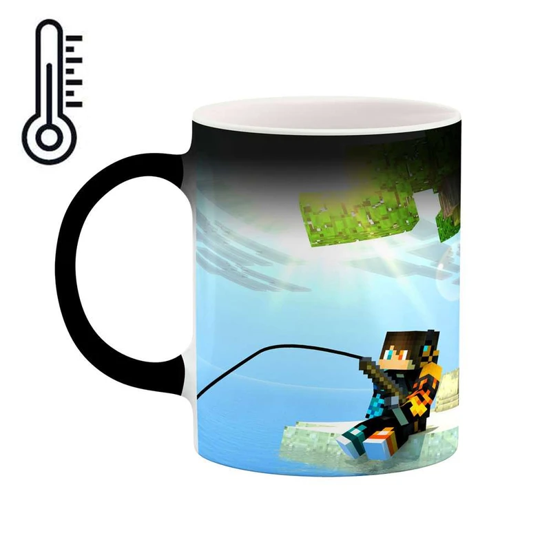 ماگ حرارتی کاکتی مدل ماینکرافت کد mgh13013