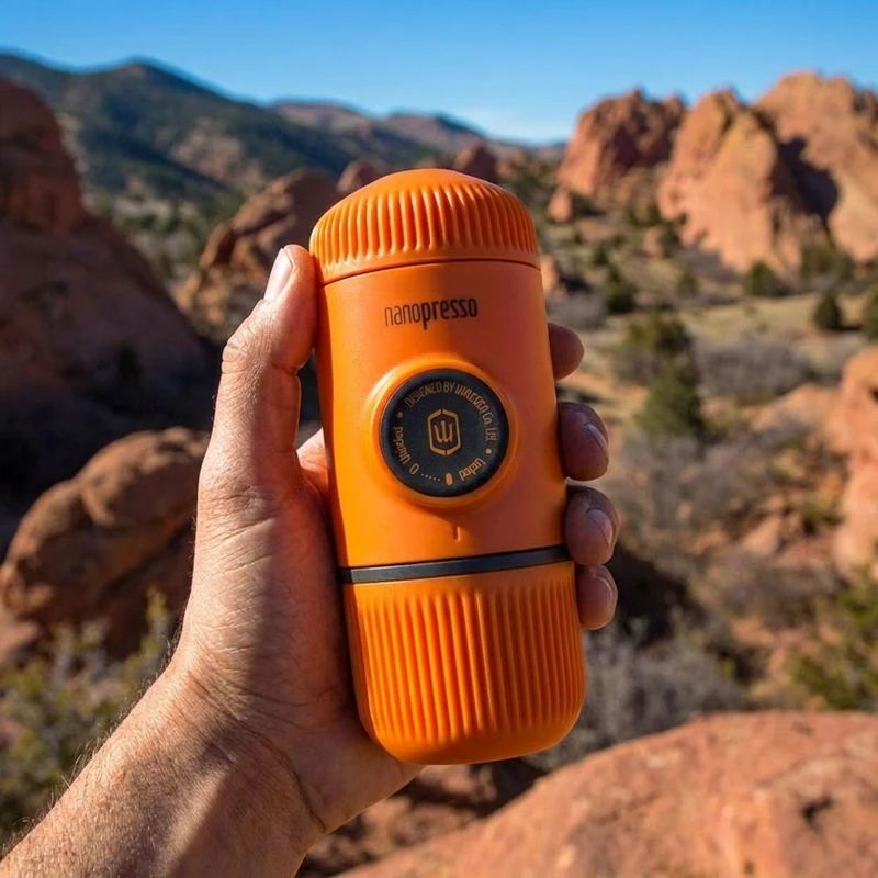 عکس شماره 2 : اسپرسو ساز واکاکو مدل nanopresso orange patrol کد f2021