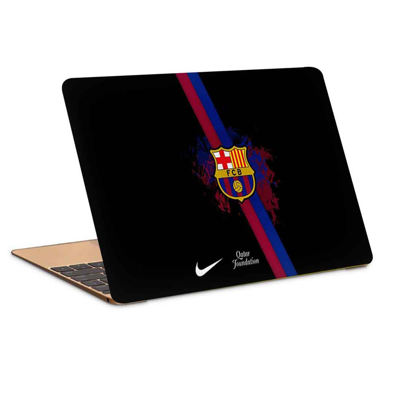 استیکر لپ تاپ طرح f.c barcelona   کد c-274مناسب برای لپ تاپ 15.6 اینچ