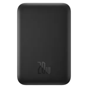 پاوربانک باسئوس مدل Magnetic Wireless 20W PPCX020001 ظرفیت 6000 میلی‌آمپر ساعت