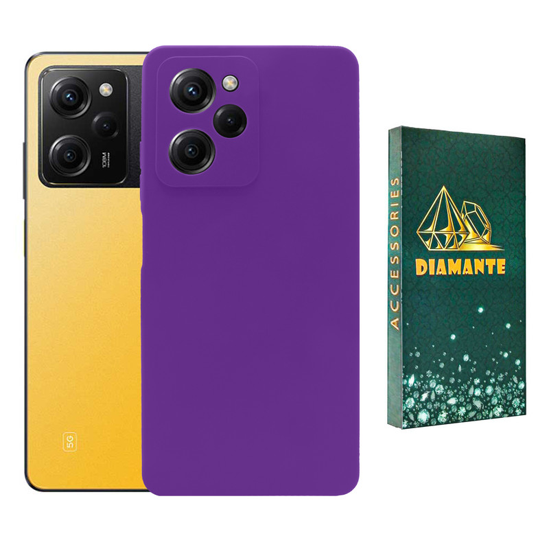 کاور دیامانته مدل sili_77 Gn مناسب برای گوشی موبایل شیائومی Poco X5 Pro 5G