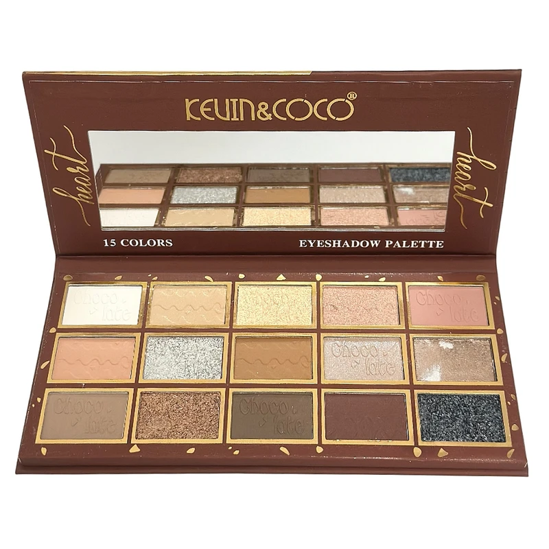 پالت سایه چشم کوین اند کوکو مدل chocolate شماره 15