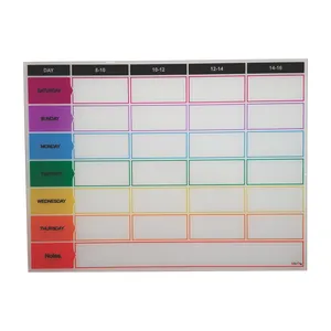 تخته وایت برد شیشه ای اینکو مدل PL01 سایز 60×80 سانتی متر