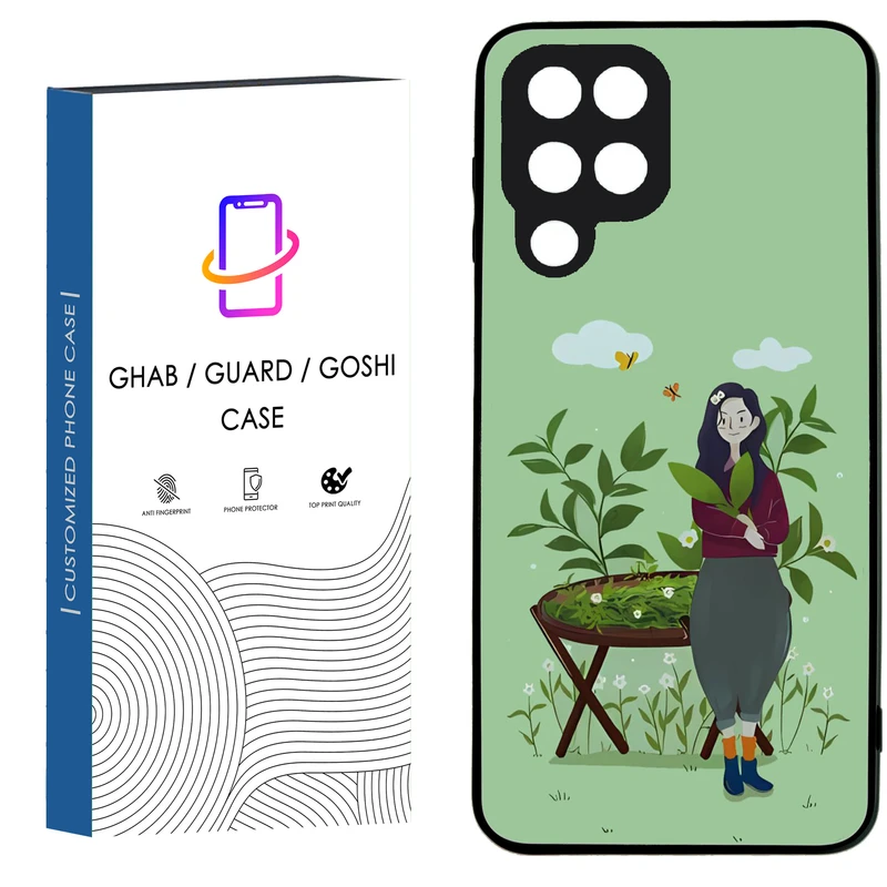 کاور قاب گارد گوشی طرح دخترانه کد 8 - TPU مناسب برای گوشی موبایل سامسونگ Galaxy A22 4G