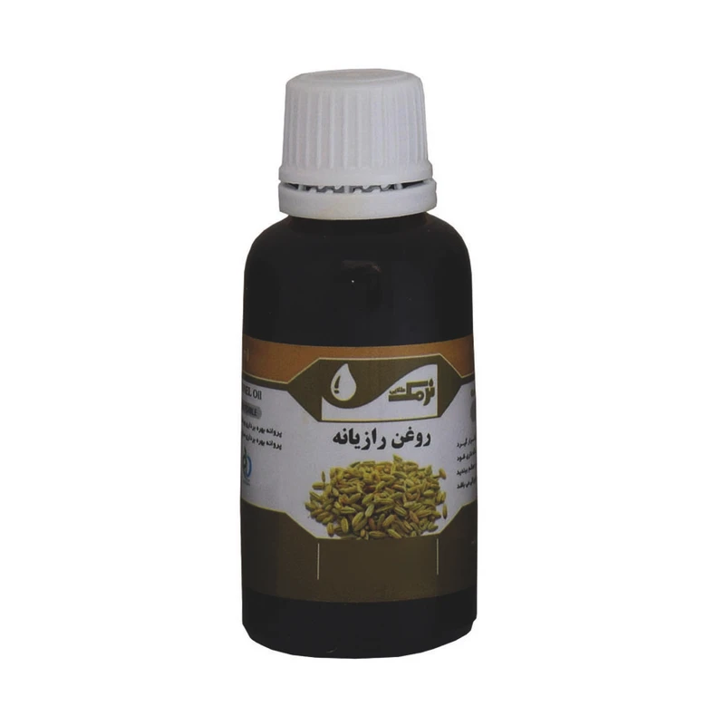 روغن مو و بدن نرمک طلایی مدل رازیانه حجم 30 میلی لیتر