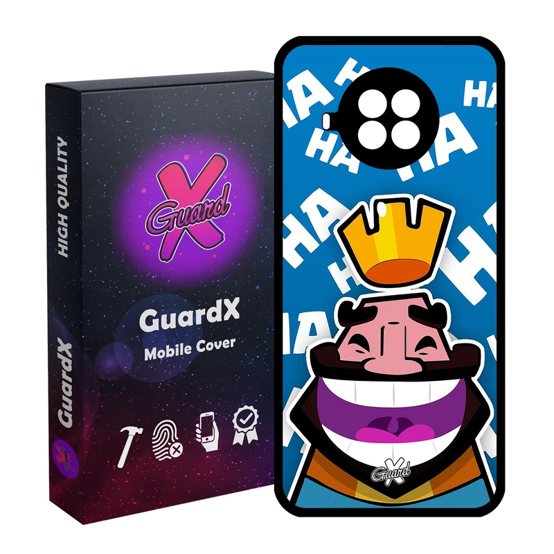 کاور گارد ایکس طرح Clash Royale مدل Glass10036 مناسب برای گوشی موبایل شیائومی Mi 10T Lite / Mi 10I / Redmi Note 9 Pro 5G
