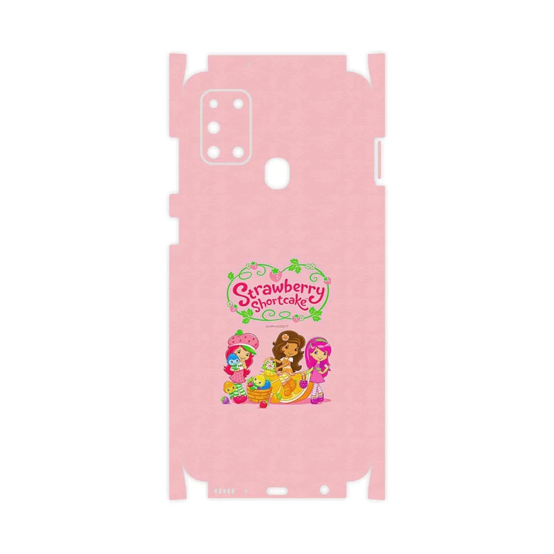 برچسب پوششی ماهوت مدل Strawberry Shortcake-FullSkin مناسب برای گوشی موبایل سامسونگ Galaxy A21s