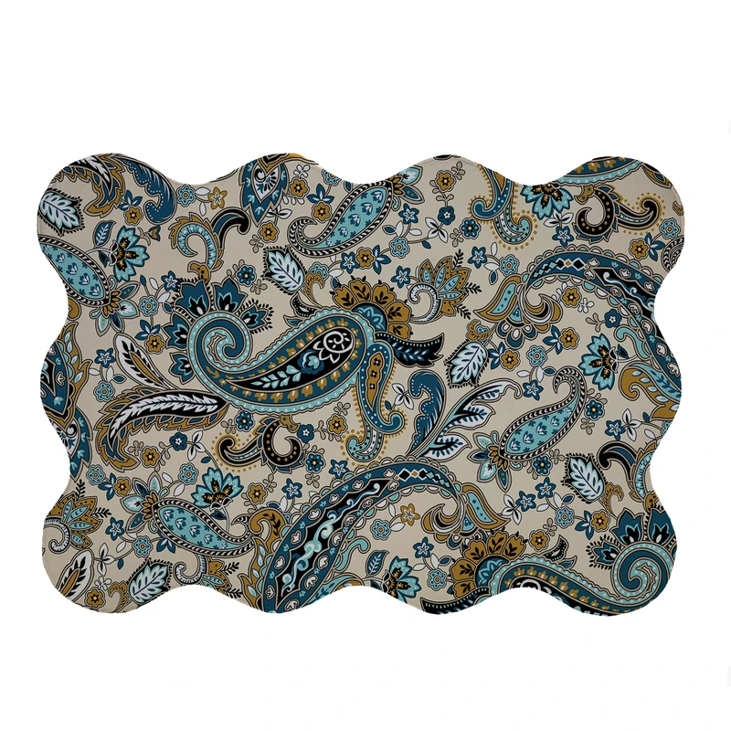 پادری مدل دالبر طرح جقه کد 5356 سایز 80x110 سانتی متر 