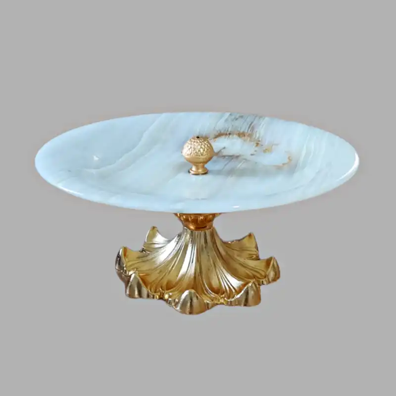 شیرینی خوری سنگی مدل مرمر طبیعی کد k002