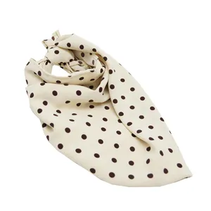 روسری زنانه مدل خال خالی