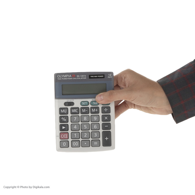 ماشین حساب المپیا مدل SD-120TX