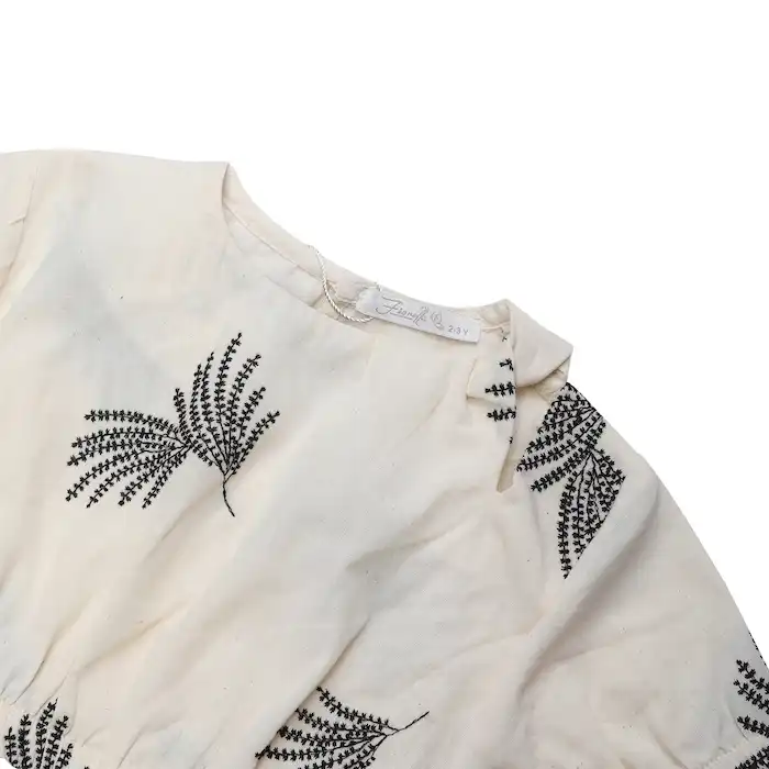 ست بلوز و شلوار دخترانه فیورلا مدل برگ