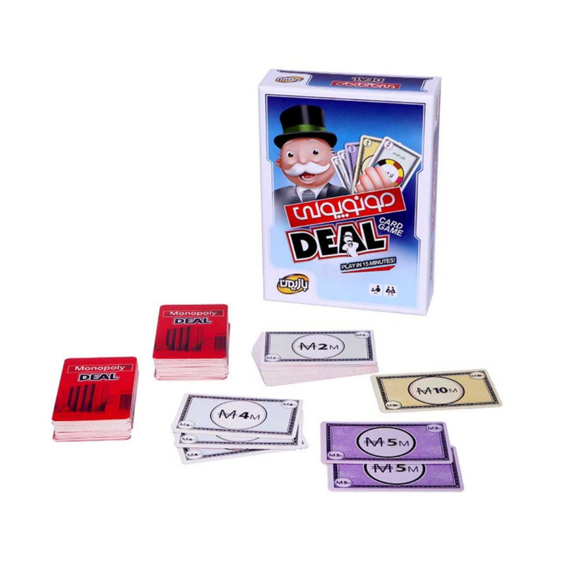 بازی فکری مونوپولی بازیمن مدل کارتی