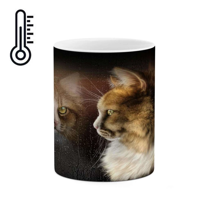 ماگ حرارتی کاکتی مدل نقاشی کد mgh13718