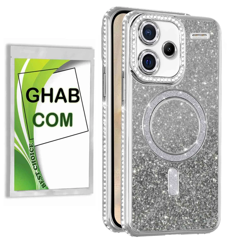 کاور قاب کام مدل NGSHI طرح نگین دار مناسب برای گوشی موبایل شیائومی Redmi Note 13 Pro Plus 5G