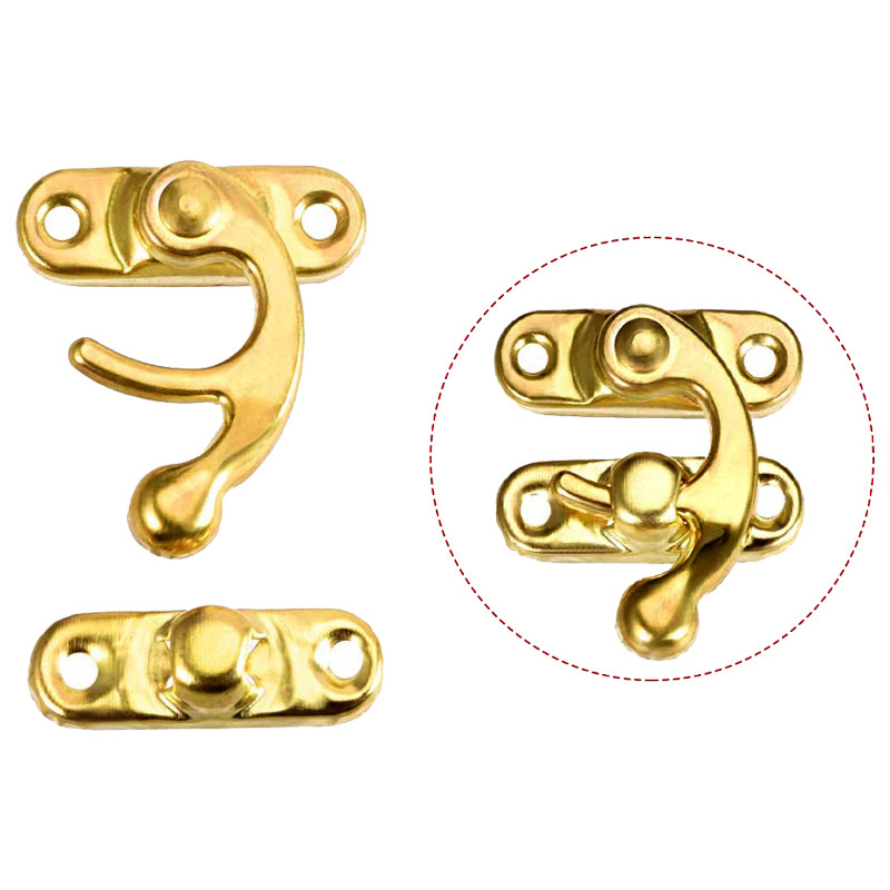 قفل جعبه مدل چفت کلونی آنتیک بسته 10 عددی