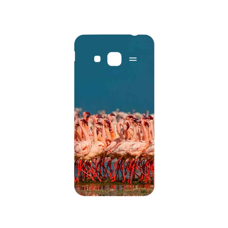 برچسب پوششی ماهوت مدل Flamingo مناسب برای گوشی موبایل سامسونگ Galaxy J3 2016