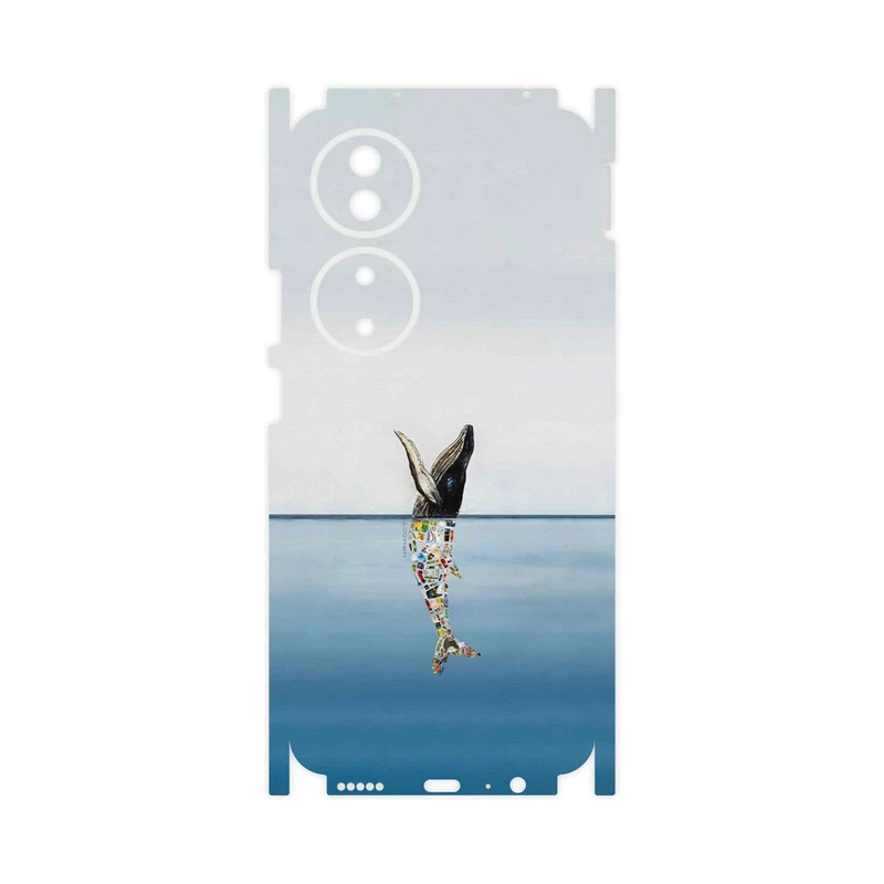 برچسب پوششی ماهوت مدل Collage of Sea Trash-FullSkin مناسب برای گوشی موبایل آنر X7b