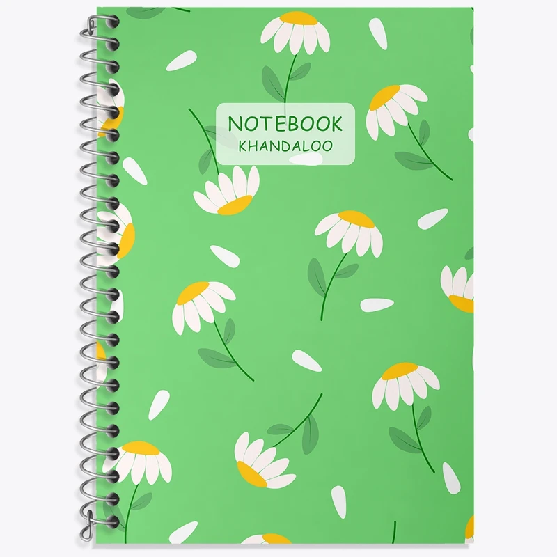 دفتر لغت 50 برگ خندالو طرح گل گلی کد N936