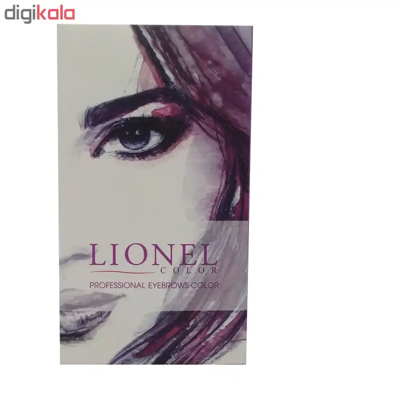 کیت رنگ ابرو لیونل شماره CH 12 حجم 15 میلی لیتر رنگ بلوند