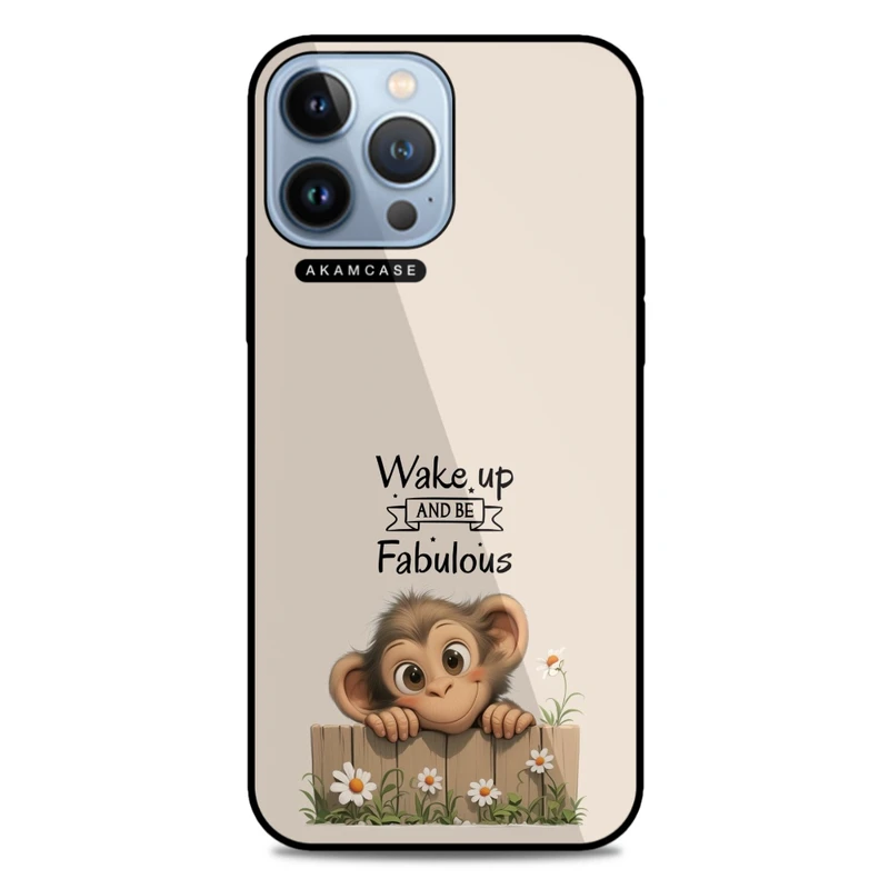 کاور آکام مدل AMC-WA13PROMAX-ANIMALS QOUTES-26 مناسب برای گوشی موبایل اپل iPhone 13 Pro Max