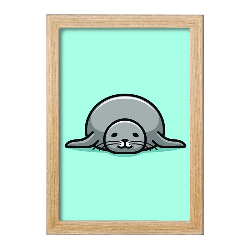 تابلو خندالو مدل حیوانات آبزی فک کد 28159