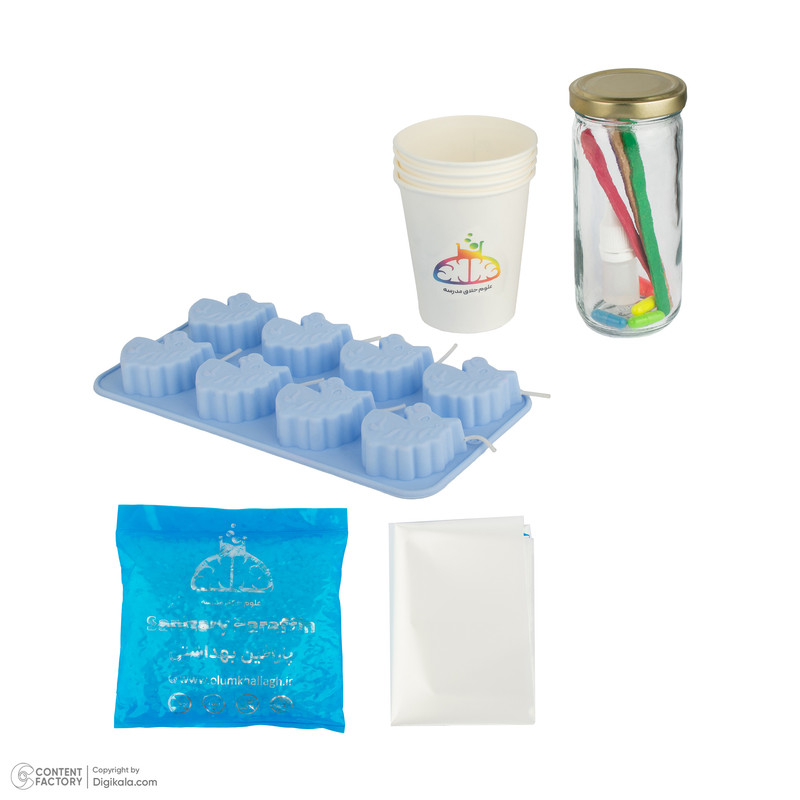 بازی آموزشی علوم خلاق مدرسه مدل ساخت شمع یونیکورن کد OKM-1001