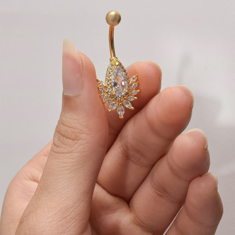 پیرسینگ ناف زنانه پایتخت مدل PS268-A2