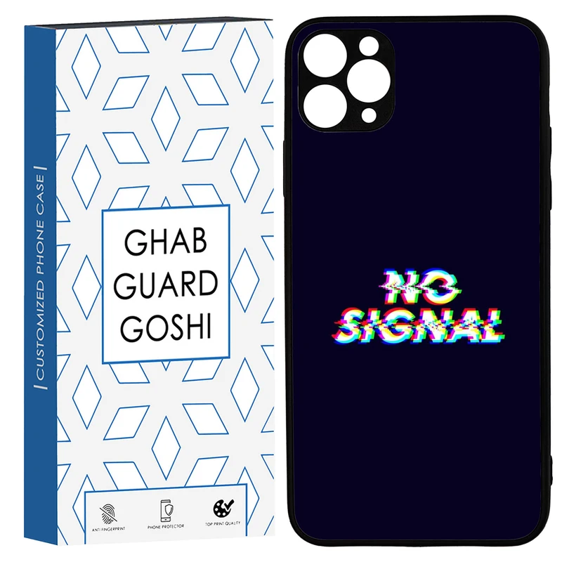 کاور قاب گارد گوشی طرح no signal کد TPU-193 مناسب برای گوشی موبایل اپل IPHONE 11promax