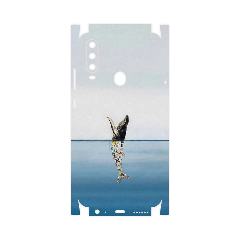 برچسب پوششی ماهوت مدل Collage of Sea Trash-FullSkin مناسب برای گوشی موبایل جی ال ایکس Shahin 2